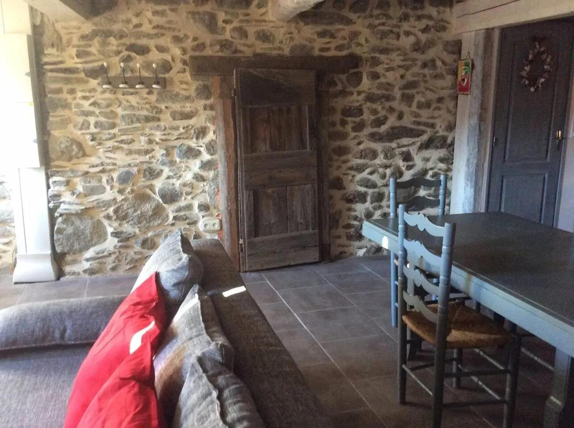 Chalet Confortable A Ascou Avec Vue Sur La Montagne Exteriör bild
